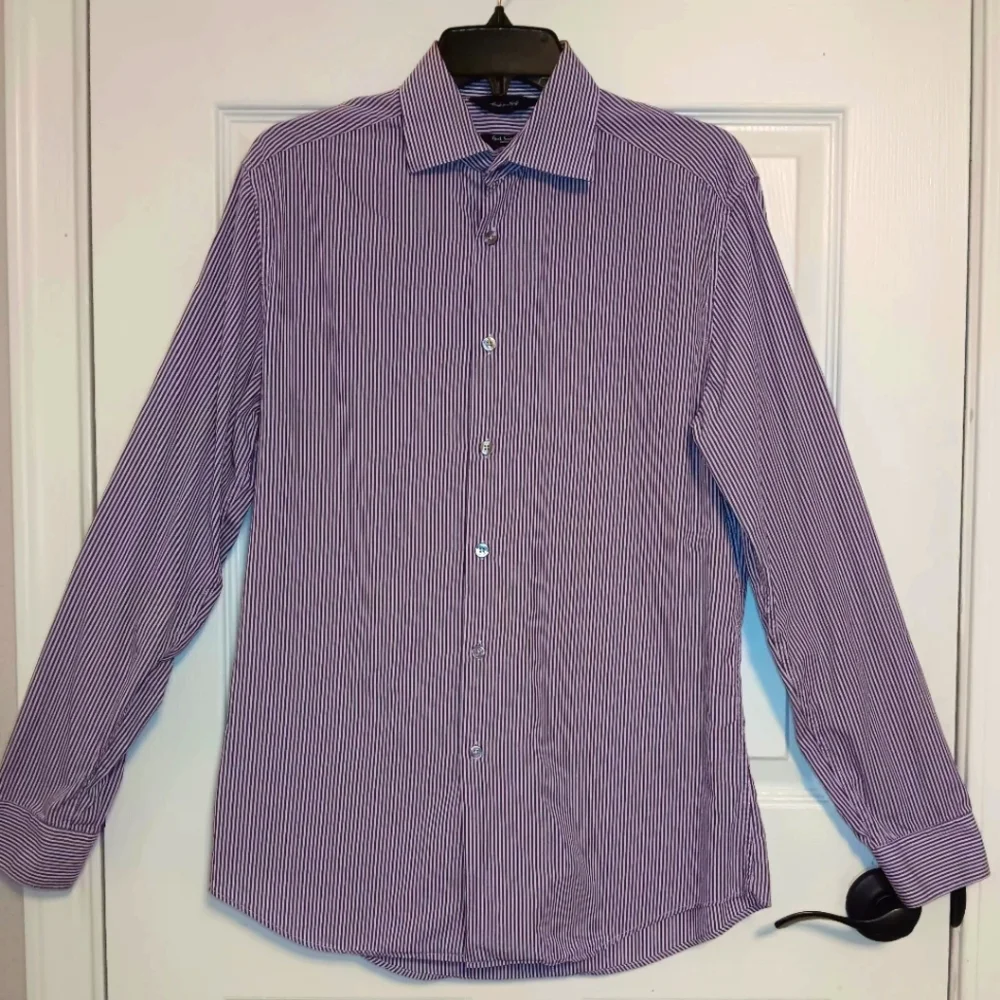 Paul Smith Byard Striped Long Sleeve Shirt